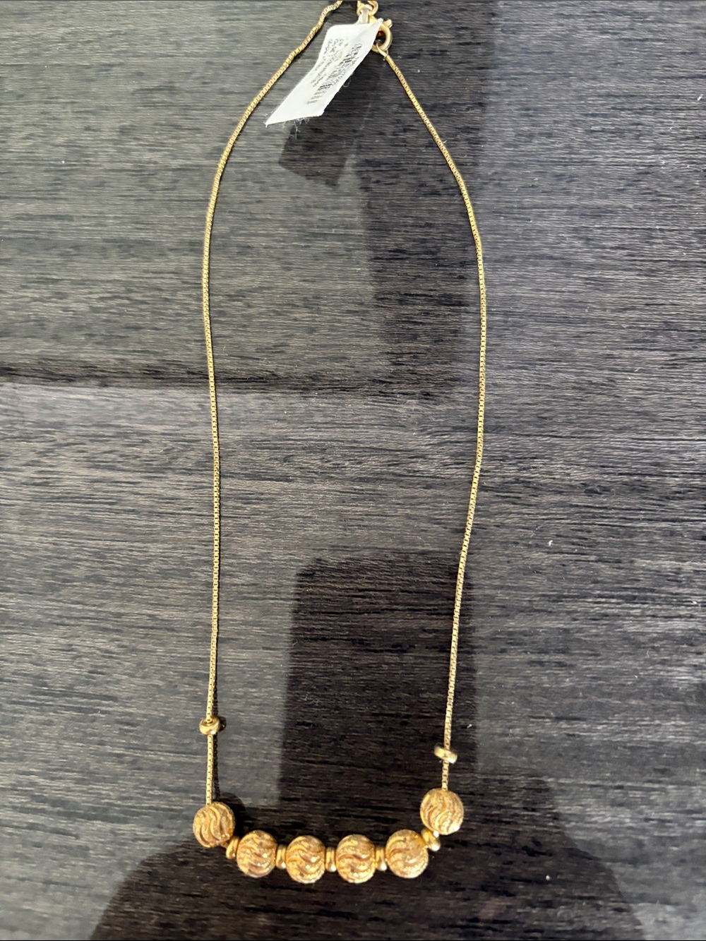 Gold-Tone Beaded Necklace - Women Jewelry